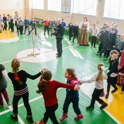 Праздник "Сороки". Выезд в школу с.Евгащино 21.03.19