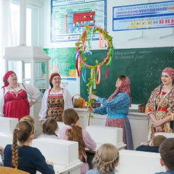 Праздник "Сороки". Выезд в школу с.Евгащино 21.03.19