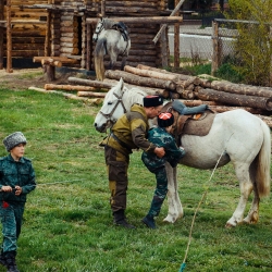 Казаки и кони. Старина Сибирская