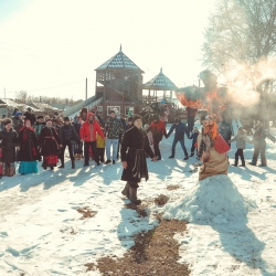 Музей-заповедник "Старина Сибирская" Проводы Масленицы