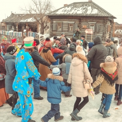 Музей-заповедник "Старина Сибирская" Проводы Масленицы