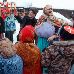 Масленичные гуляния. Старина Сибирская