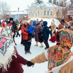 Масленичные гуляния. Старина Сибирская