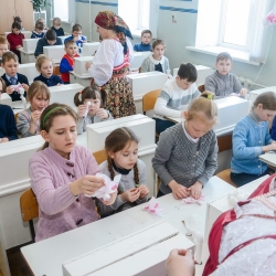 Праздник "Сороки". Выезд в школу с.Евгащино 21.03.19