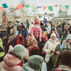 Масленица в Большеречье. Старина Сибирская 26 февраля