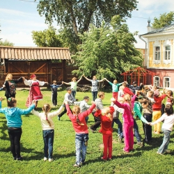 Троицкие гуляния в Старине Сибирской