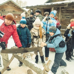 Музей-заповедник "Старина Сибирская" Проводы Масленицы