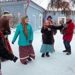 Масленичные гуляния. Старина Сибирская