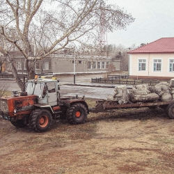 Памятник Святому Георгию Победоносцу. Большеречье.