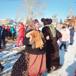 Музей-заповедник "Старина Сибирская" Проводы Масленицы