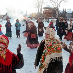 Масленичные гуляния. Старина Сибирская