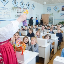 Праздник "Сороки". Выезд в школу с.Евгащино 21.03.19