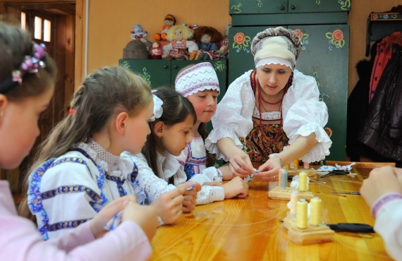 «Посвящение в подмастерья» - обрядовое действие