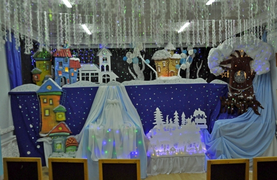 Снежные истории в картинной галерее