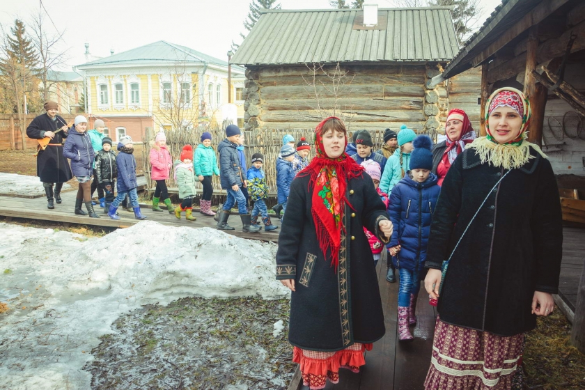 Празднование Пасхи. Старина Сибирская